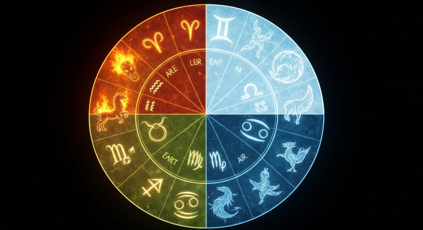 Astrolojide Elementler: Ateş, Toprak, Hava ve Su’nun Hayatımıza Etkileri